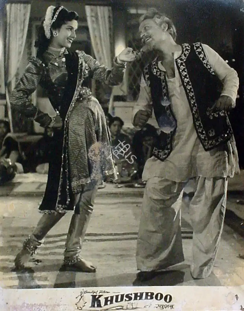 Rana Indu Sumshere (Producer), Khushboo, 1954, Lobby Card