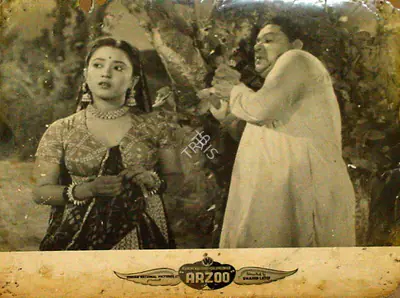 Shahid Lateef (Director), Arzoo, 1950, Lobby Card