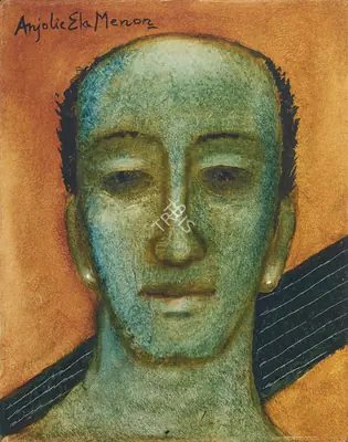 Anjolie Ela Menon (Artist), Untitled, Painting