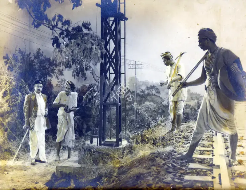 G.N. Shirodkar (Cinematographer), Station Master, 1942, Photographic Still