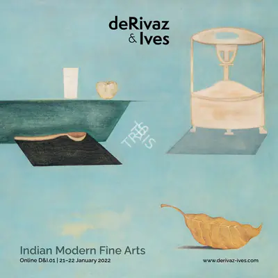 deRivaz & Ives (Auction House), Indian Modern Fine Arts, 2022, Auction Catalogue