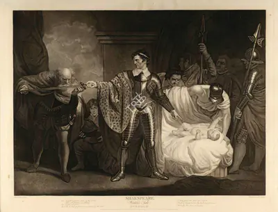 After John Opie (Artist), Winter's Tale, 1703, Aquatint