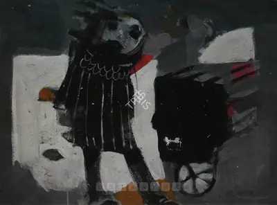 Chittrovanu Mazumdar (Artist), The Child, Painting
