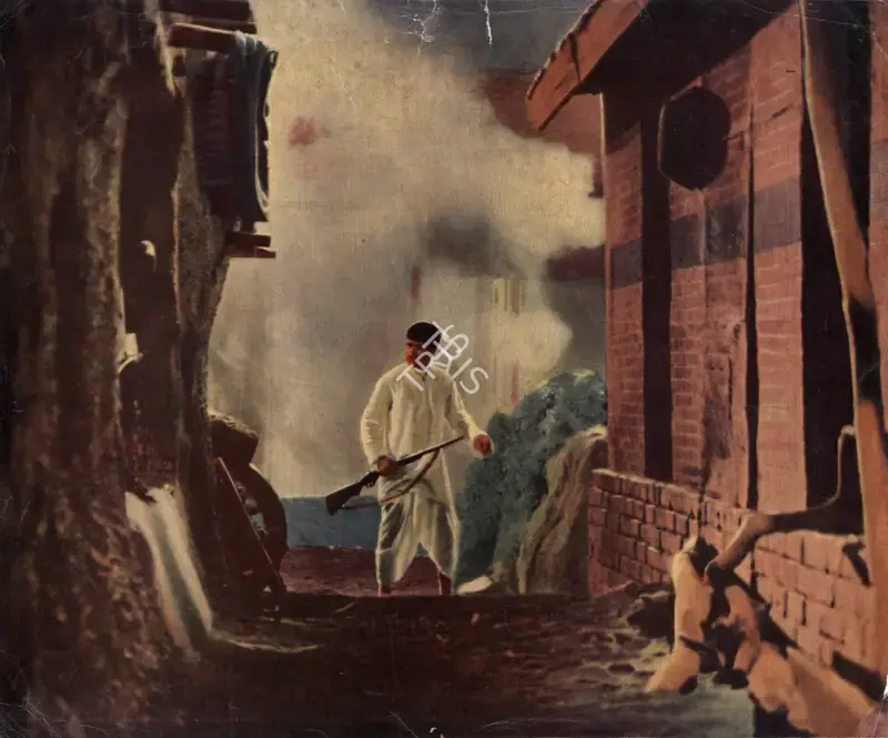 V. Babasaheb (Cinematographer), Gunga Jamuna, 1961, Photographic Still