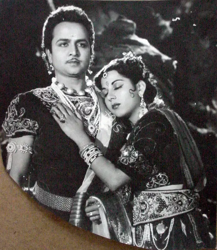Uma Shankar (Producer), Nag Lok, 1957, Photographic Still