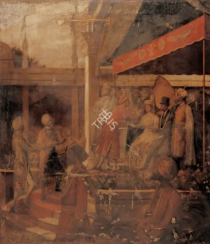 Unknown (Artist), Prince of Wales' Visit to Bombay in 1921, 1925, Painting