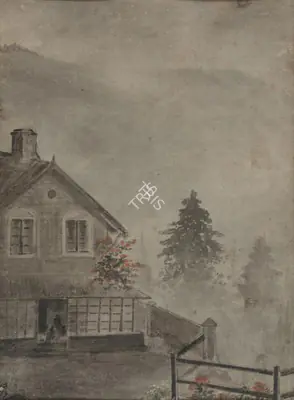 Tagore, Gaganendranath (Artist). Untitled (Darjeeling), c.1920s | Painting, 2022 · Saffronart