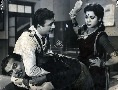 V.K. Murthy (Cinematographer), C I D, 1956, Photographic Still