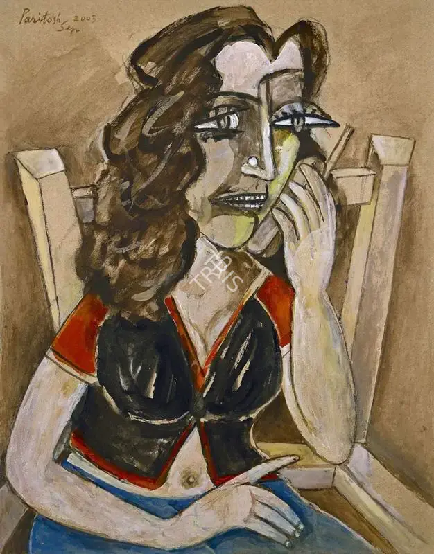 Paritosh Sen (Artist), Untitled, 2003, Painting
