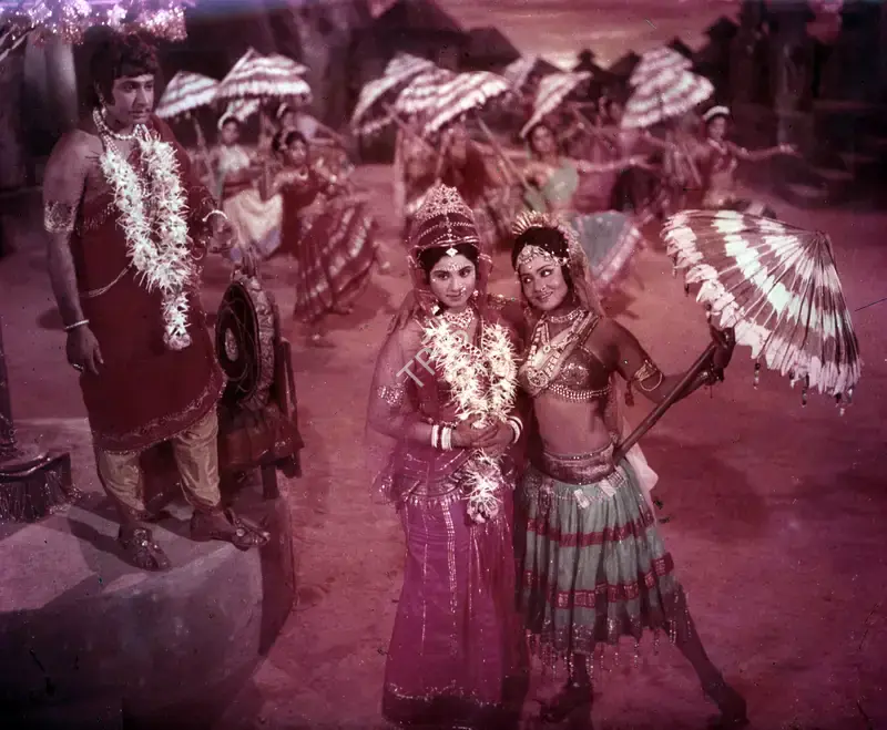 Anant Wadadeker (Cinematographer), Mahasati Savitri, 1973, Photographic Still