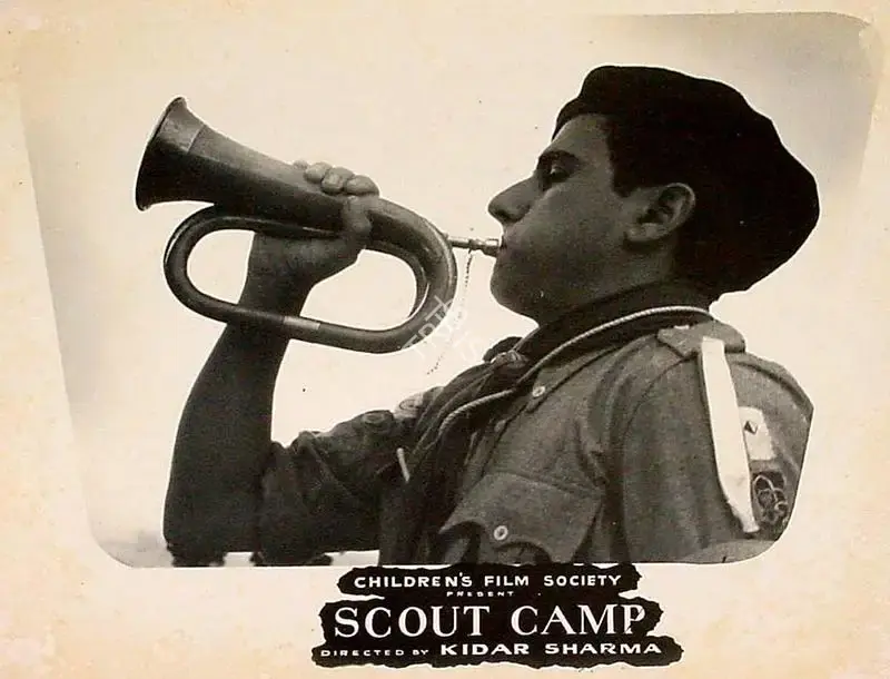 Kidar Sharma (Director), Scout Camp, 1959, Lobby Card