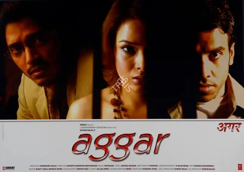 Narendra Bajaj (Producer), Aggar, 2007, Lobby Card