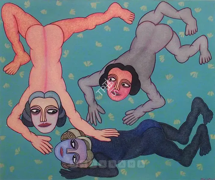 Sheikh Shahajahan (Artist), Untitled, 2006, Painting