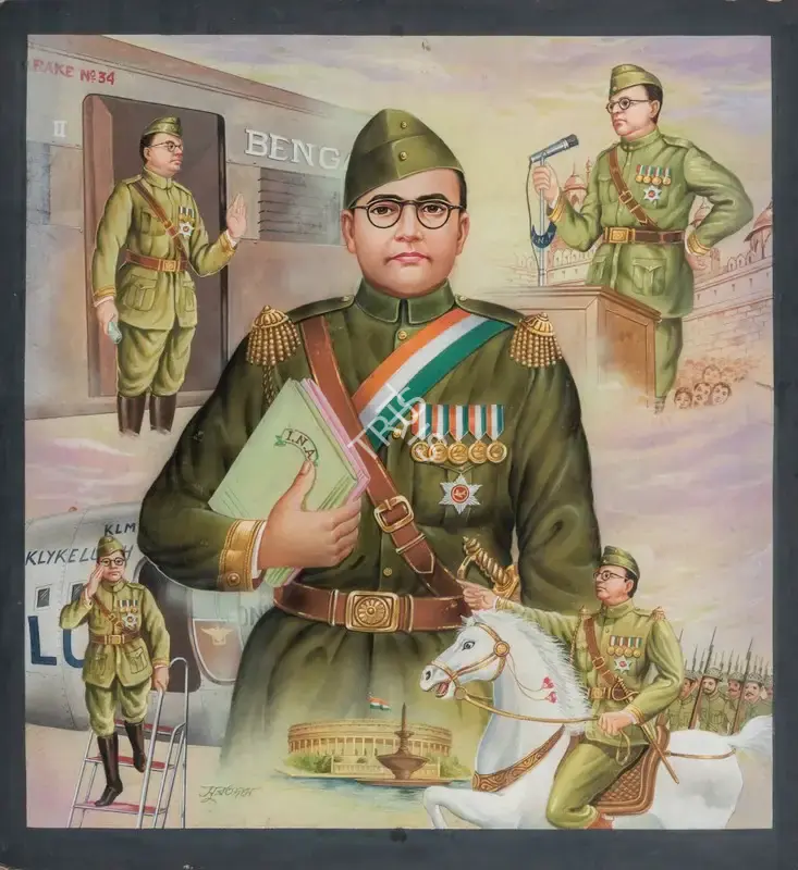 I. N.A, Political Propaganda
