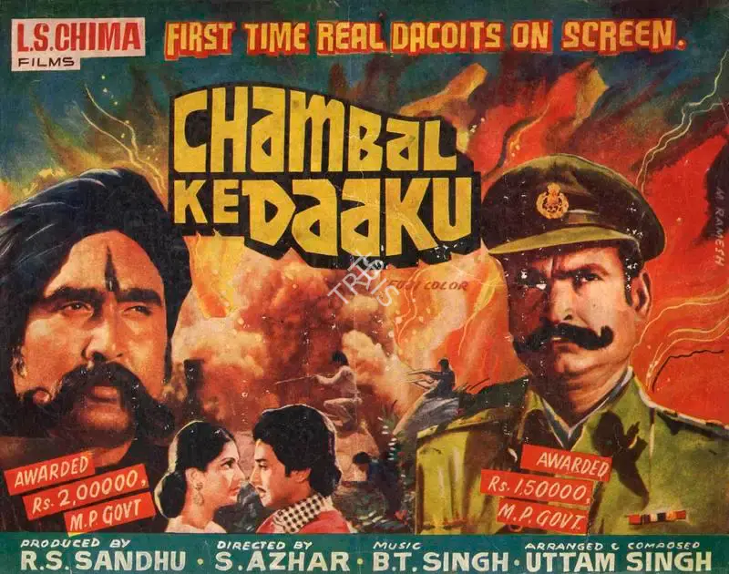 R.S. Sandhu (Producer), Chambal Ke Daaku, 1982, Song-Synopsis Booklet