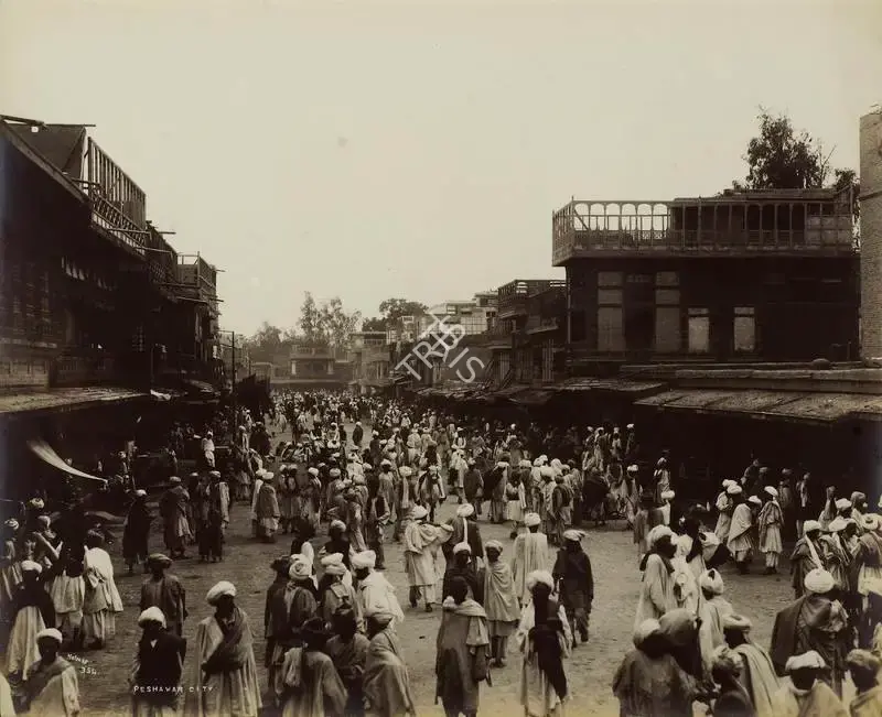 Randolph Bezzant Holmes (Photographer), Peshawar City, Antiquarian Photograph