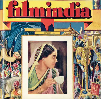 Baburao Patel (Editor), Filmindia, 1937, Magazine