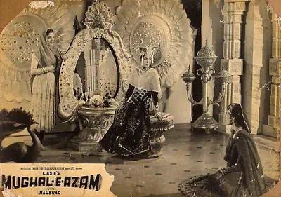 R.D. Mathur (Cinematographer), Mughal E Azam, 1960, Lobby Card