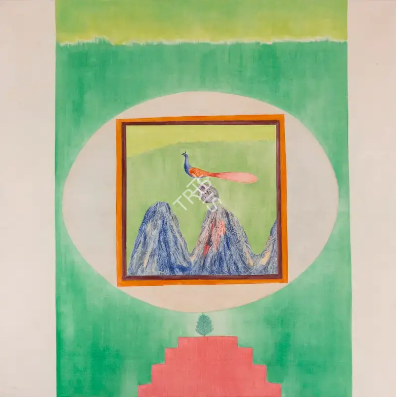 Swaminathan, J. (Artist). Sanstuti, 1971 | Painting, Ch.NeY/22.03.23, 2023 · Christie's