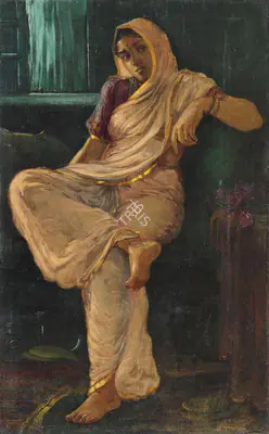 L.N. Taskar (Artist), Untitled, 1925, Painting