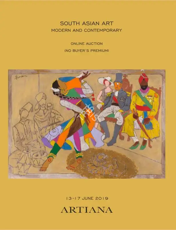Artiana (Auction House), South Asian Art, 2019, Auction Catalogue