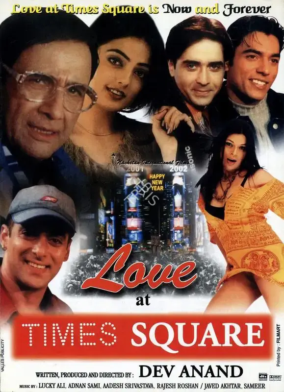 Dev Anand (Producer), Love At Times Square, 2003, Song-Synopsis Booklet
