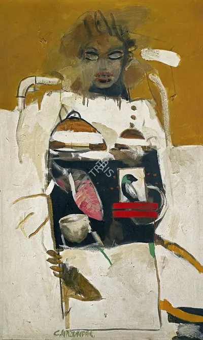 Chittrovanu Mazumdar (Artist), Untitled, Painting