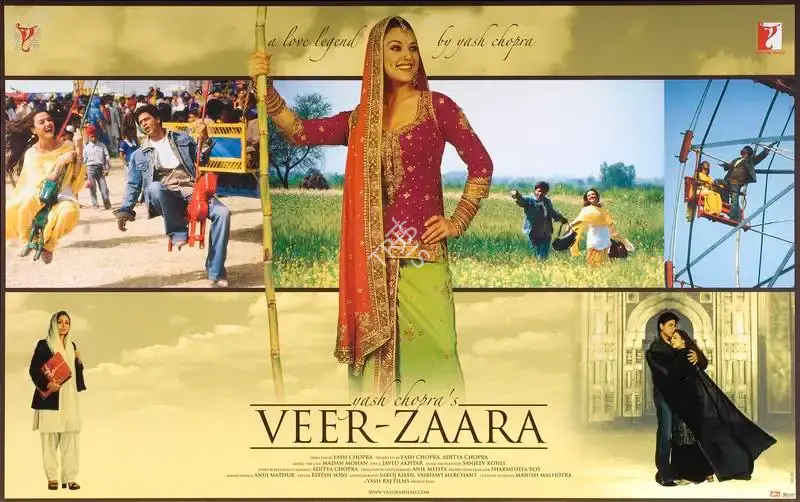Aditya Chopra (Producer), Veer Zaara, 2004, Lobby Card
