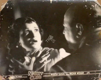 Naresh Saigal (Director), Night Club, 1958, Lobby Card