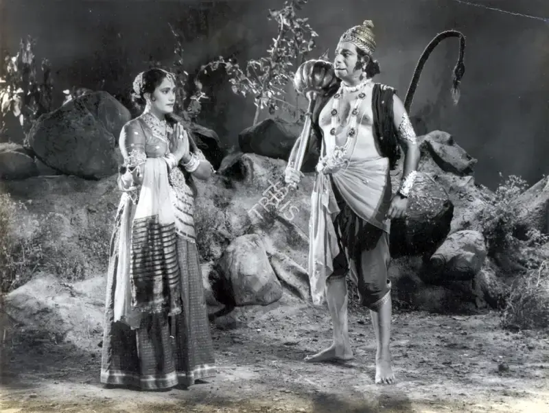 Babubhai Mistri (Director), Pavanputra Hanuman, 1957, Photographic Still