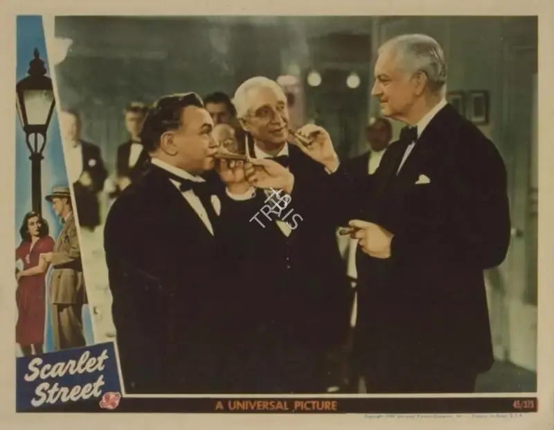 Milton R. Krasner (Cinematographer), Scarlet Street, 1945, Lobby Card