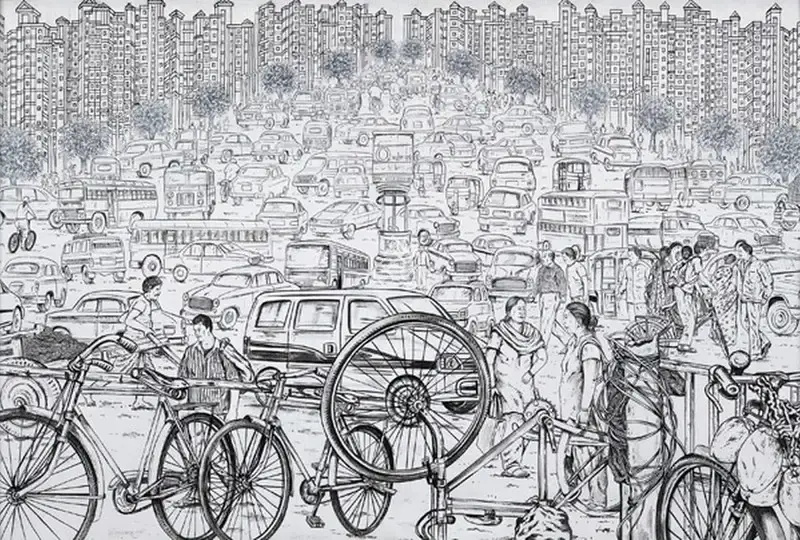 Suhasini Kejriwal (Artist), Untitled, Painting
