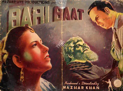 Mazhar Khan (Producer), Bari Baat, 1944, Song-Synopsis Booklet