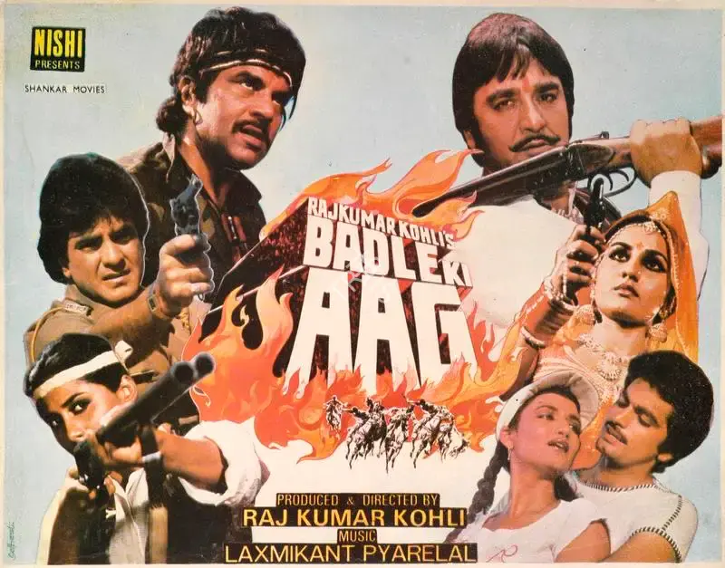 Raj Kumar Kohli (Producer), Badle Ki Aag, 1982, Song-Synopsis Booklet