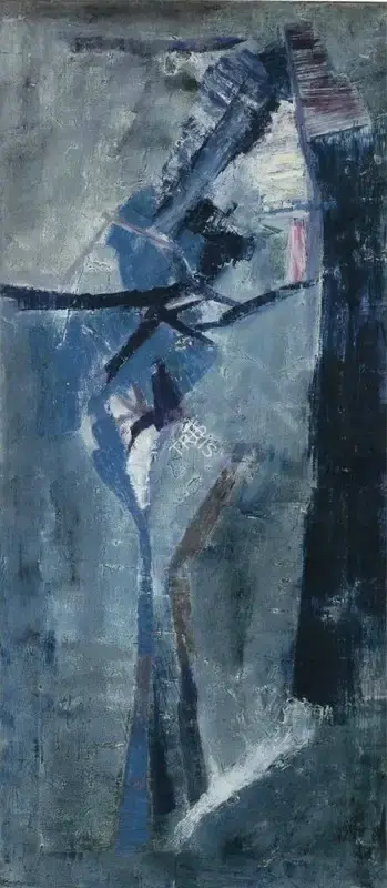 Nasreen Mohamedi (Artist), Untitled, 1960, Painting