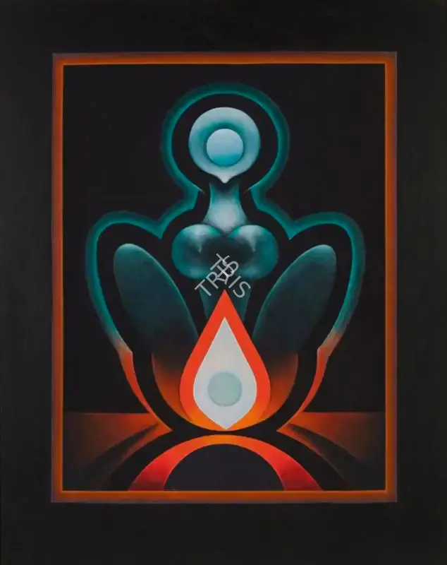 Santosh, G.R. (Artist). Untitled, 1976 | Painting, Sa.Mum/07.06.17, 2017 · Saffronart
