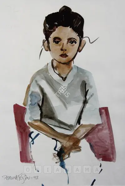 Shibu Natesan (Artist), Untitled, 1998, Painting