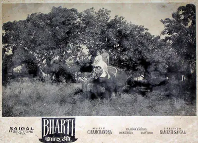 Ramesh Saigal (Director), Bharti, 1956, Lobby Card