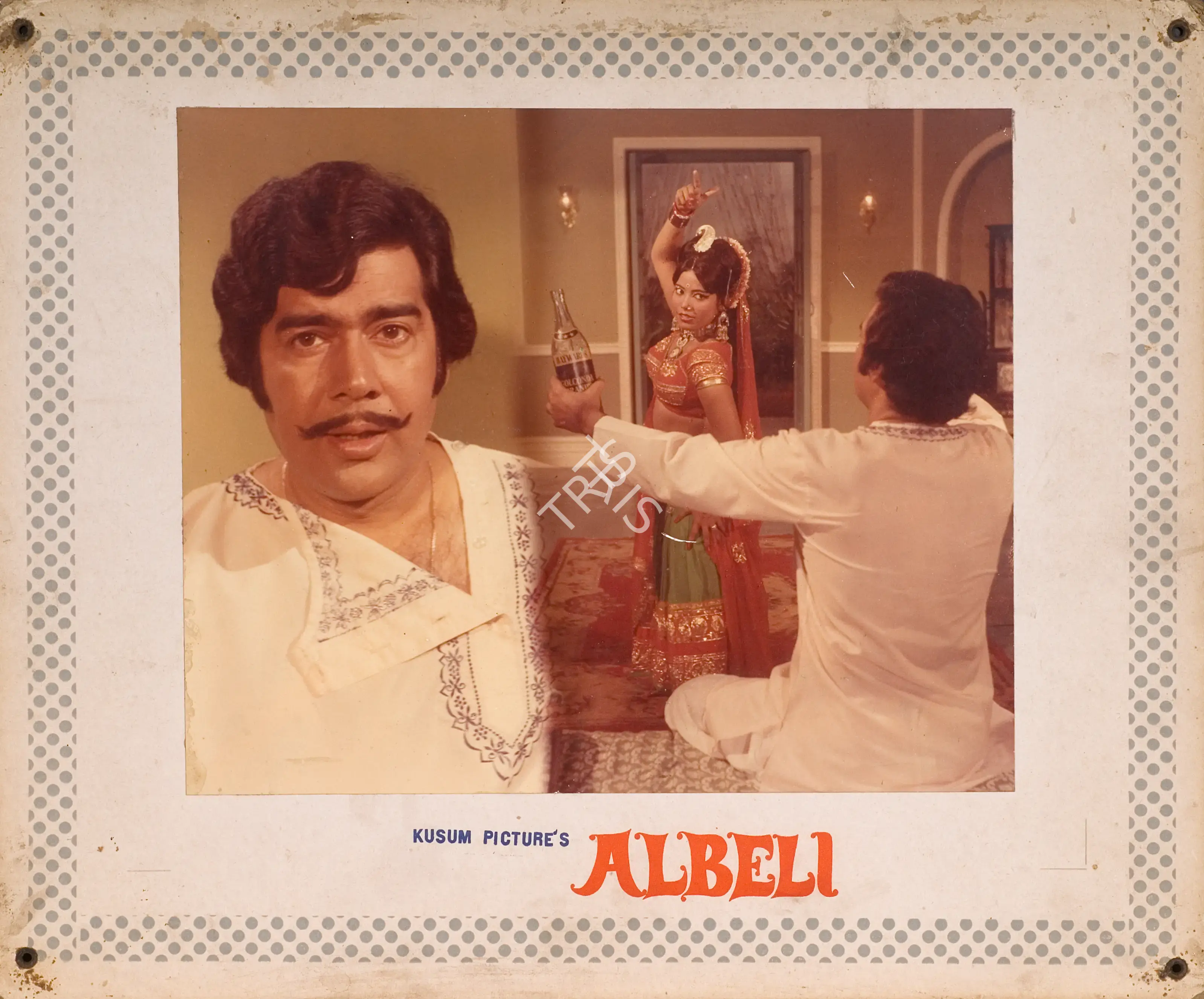 Vijay Bali (Producer), Albeli, 1974, Photographic Still Mounted on Lobby Card