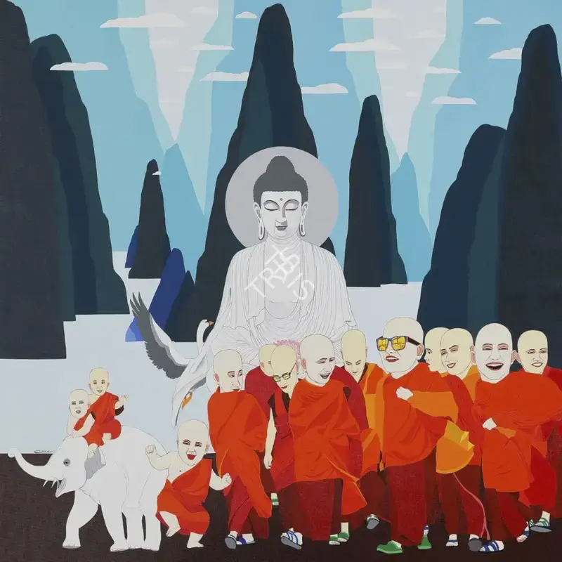 Farhad Hussain (Artist), Untitled, Painting