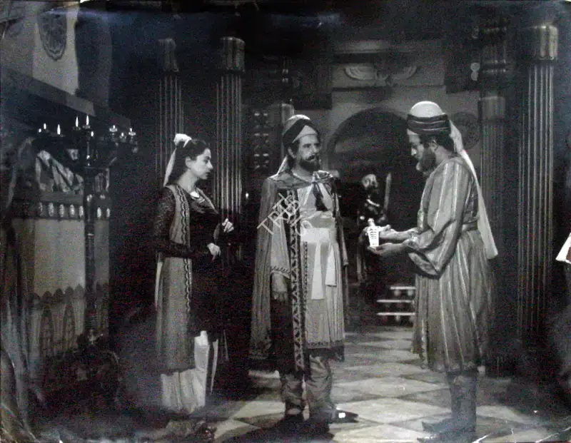 Sohrab Modi (Director), Nausherwan E Adil, 1957, Photographic Still
