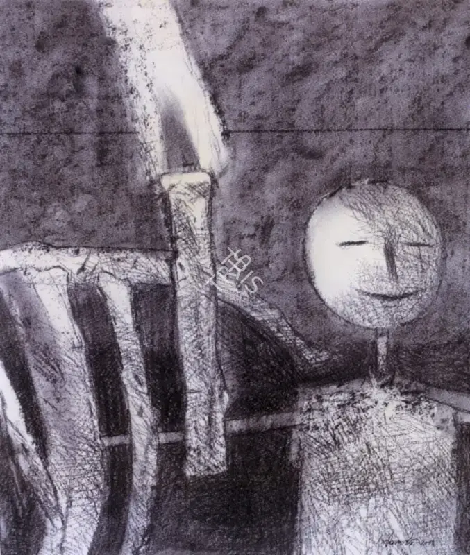 Ganesh Pyne (Artist), Untitled, Painting