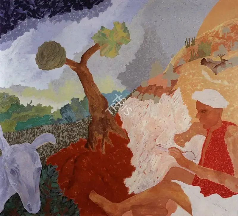 Gieve Patel (Artist), Untitled, 1992, Painting