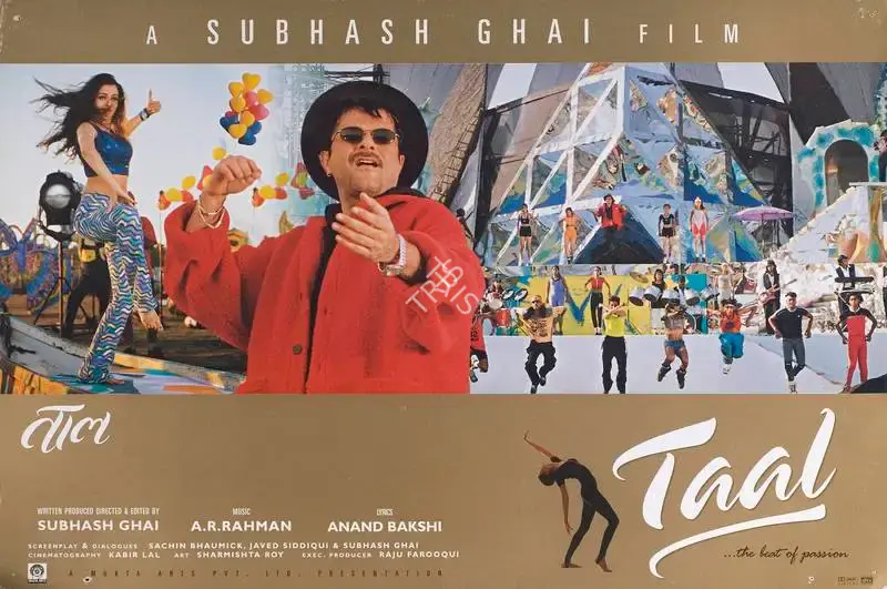 Kabir Lal (Cinematographer), Taal, 1999, Lobby Card