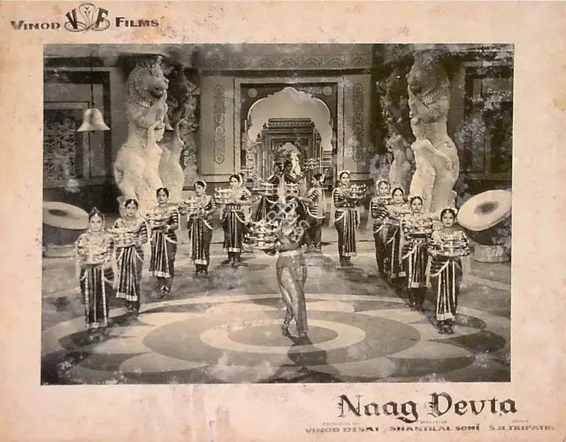 Vinod Desai (Producer), Naag Devta, 1962, Lobby Card