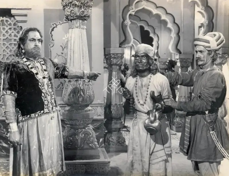 Sohrab Modi (Producer), Raj Hath, 1956, Photographic Still