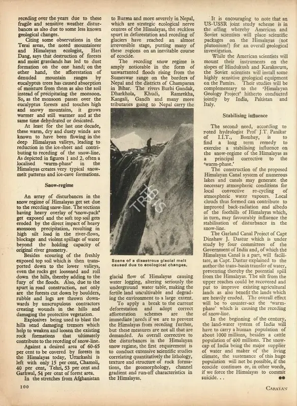 R.C. Misra (Essayist), Ecocide in the Himalayas, 1979, Essay