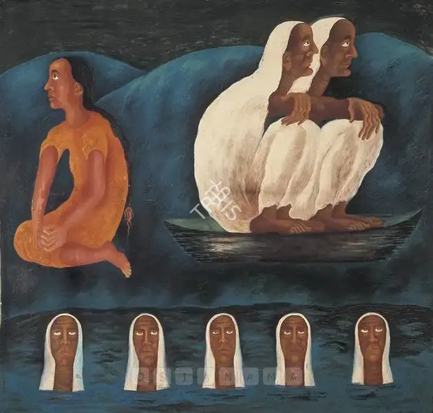 Arpana Caur (Artist), Time Image, 1988, Painting
