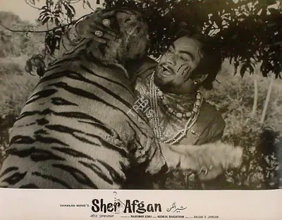 Raj Kumar Kohli (Producer), Sher Afgan, 1966, Lobby Card