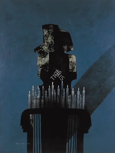 Partha Shaw (Artist), Untitled, 2002, Painting